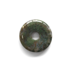 Donut (3 cm) aus Moosachat