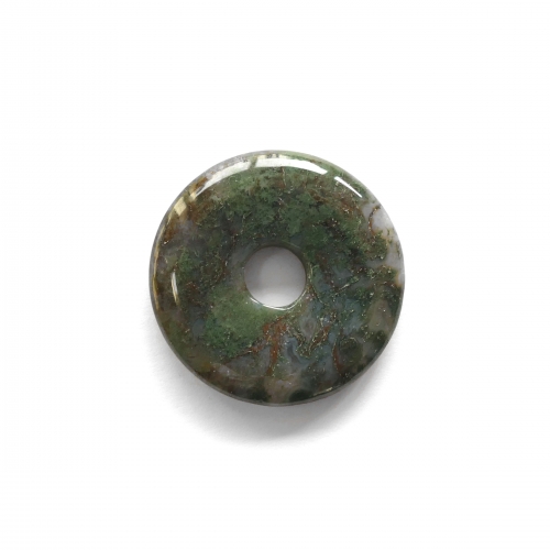 Donut (3 cm) aus Moosachat