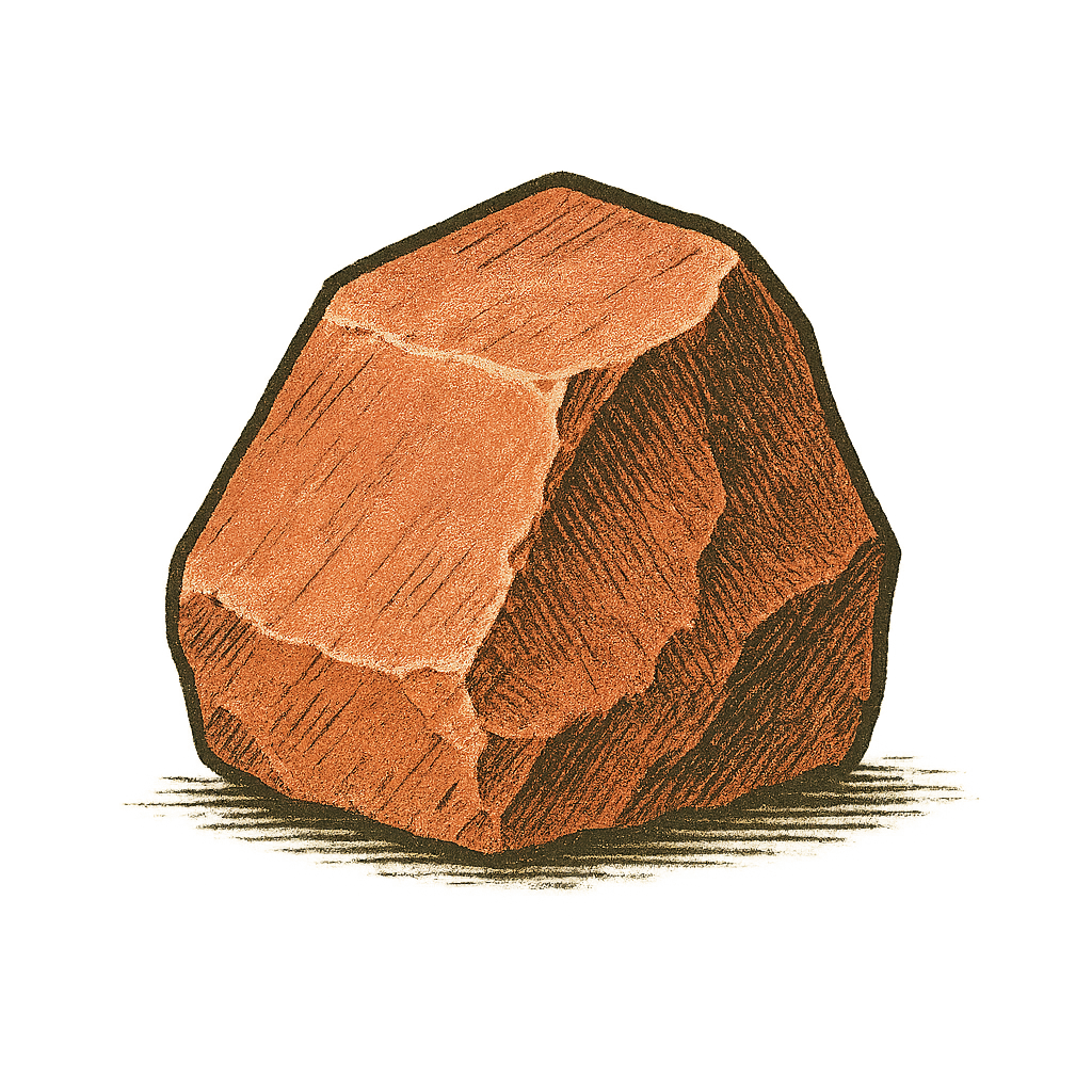 Mondstein (Orange)
